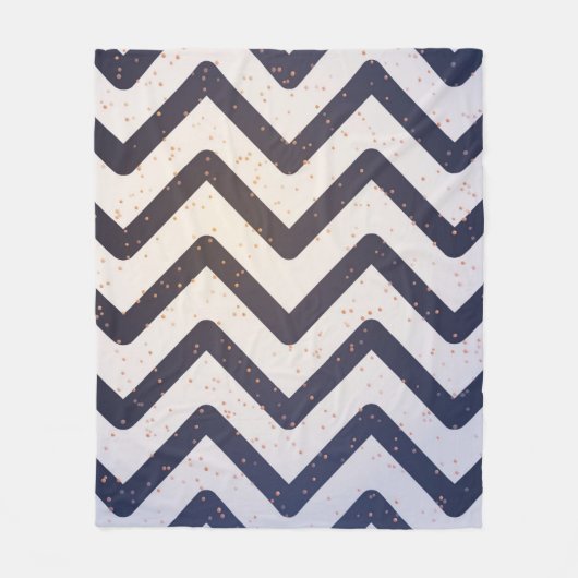 Winter Patroon 9 Fleece Deken (Voorkant)