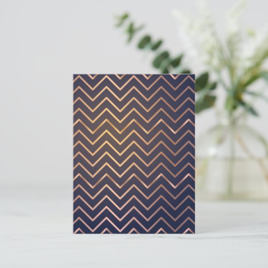 Winter Pattern 11 Briefkaart (Staand voorkant)