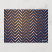 Winter Pattern 11 Briefkaart (Achterkant)