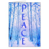 WINTER PEACE BRIGHT-KAART (Voorkant)