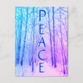 WINTER PEACE PAARS BRIEFKAART (Voorkant)