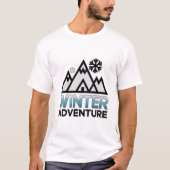 Winter Peaks T-shirt (Voorkant)