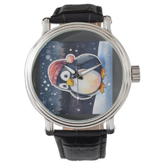 Winter Penguin E-Watch – Stijlvol en leuk Winter-t Horloge