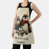Winter Penguin Family Personalized Design Schort (Insitu)