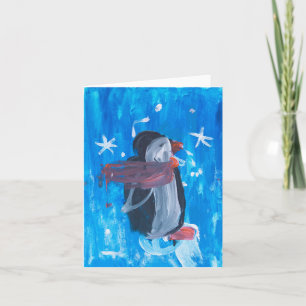 Winter Penguin Kaart