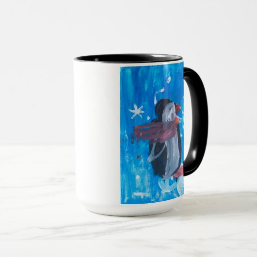 Winter Penguin Mok (Voorkant rechts)