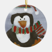 Winter Penguin Ornament (Voorkant)