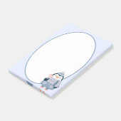 Winter Penguin Post-it Notes (Schuin)