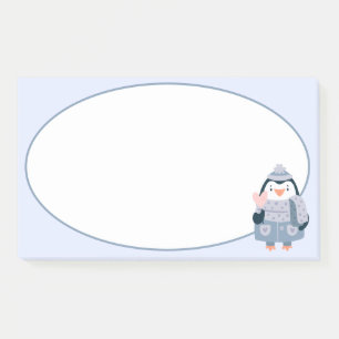 Winter Penguin Post-it Notes