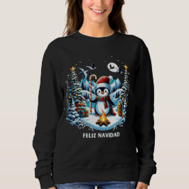 Winter Penguin Schattige Sweatshirt