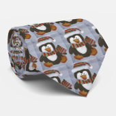 Winter Penguin Stropdas (Opgerold)