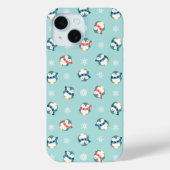Winter Penguin Telefoonhoesje Case-Mate iPhone Case (Achterkant)