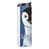 Winter Penguin Thermosbeker (Gedraaid links)