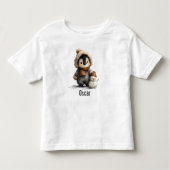 Winter Penguin with Snowman Design Kinder Shirts (Voorkant)
