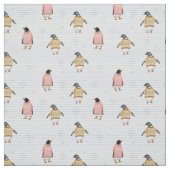 Winter Penguins Stof (Swatch)