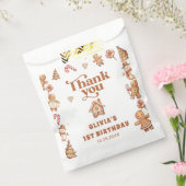 Winter peperkoek Kerstkoekje Verjaardag Bedankzakje (Gezegeld)