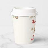 Winter peperkoek Kerstmis Santa Baby shower Papieren Bekers (Rechts)