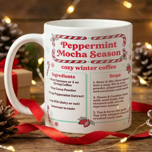  Winter Peppermint Mocha Recipe Koffiemok