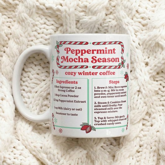  Winter Peppermint Mocha Recipe Koffiemok