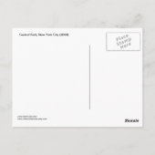 Winter Pergola Central Park New York City NYC Kaar Briefkaart (Achterkant)