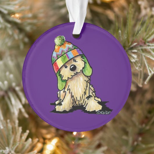 Winter Pet Terrier Dog Ornament (Boom)