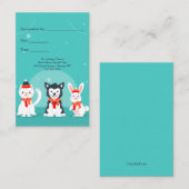 Winter Pets Veterinary Appointards Visitekaartje (Voorkant / Achterkant)