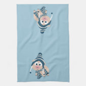 Winter Pig Theedoek (Verticaal)