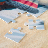 Winter Pin-up Meisje Legpuzzel (Zijkant)