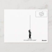 Winter Pine Briefkaart (Achterkant)