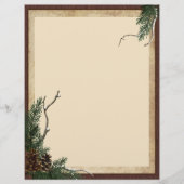 Winter Pine Briefpapier - Flyer (Voorkant)