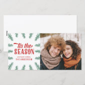 Winter Pine | Feestdagen Feestdagenkaart (Voorkant / Achterkant)