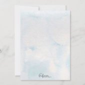 Winter Pine Jolly Feestdagen | Foto Feestdagenkaart (Achterkant)