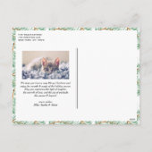 Winter Pine Needles Garland Prettige feestdagen (Achterkant)