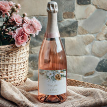 Winter Pine Tree Bloemen Bloementuin Trouwen