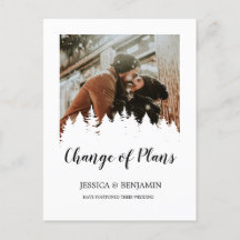 Winter Pine Tree Script Fotowijziging plannen