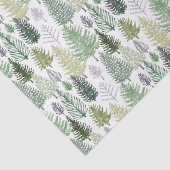 Winter Pine Trees Tissuepapier (Detail)