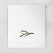 Winter Pine Vul in Plaatskaartje (Buitenkant ongevouwen)