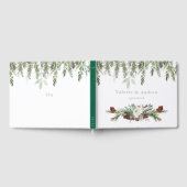 Winter Pine Wedding Guestbook Gastenboek (Volledig)