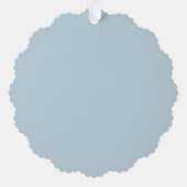 Winter Pinecone Christmas Ornament (Achterkant)