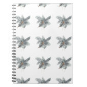 Winter Pinecone Notitieboek (Voorkant)