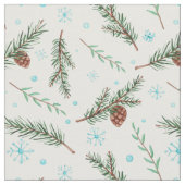 Winter Pinecone stof (Close Up)