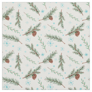 Winter Pinecone stof