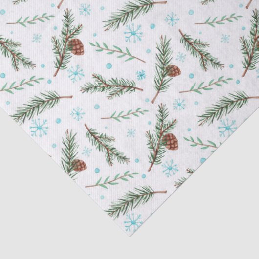 winter-pinecone tissue tissuepapier (Detail)