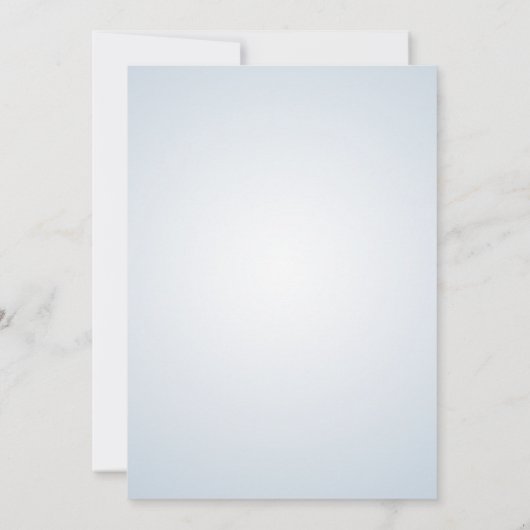 Winter Pinecones Bruiloft Kaart (Achterkant)