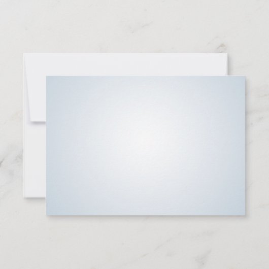 Winter Pinecones en Sneeuwvlokken Reactie RSVP Kaartje (Achterkant)