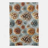 Winter Pinecones Harmony Theedoek (Verticaal)