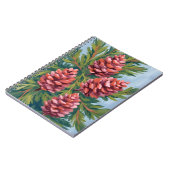 Winter Pinecones | Nature Watercolor Painting Notitieboek (Linkerzijde)