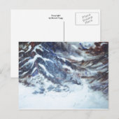 "Winter Pines #1" Briefkaart Landwegen (Voorkant / Achterkant)