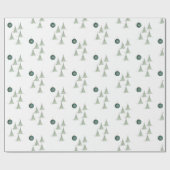 Winter Pines-cadeaupapier Cadeaupapier (Vlak)