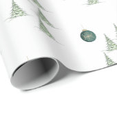 Winter Pines-cadeaupapier Cadeaupapier (Rol Hoek)